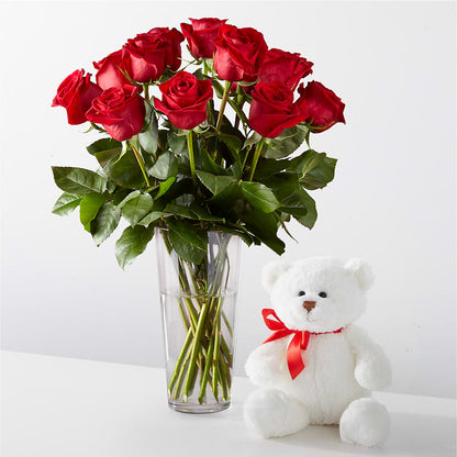 Romantic Long Stem Red Rose Bouquet Bundles –  Sweet As Can Bee Florals, Baltimore MD