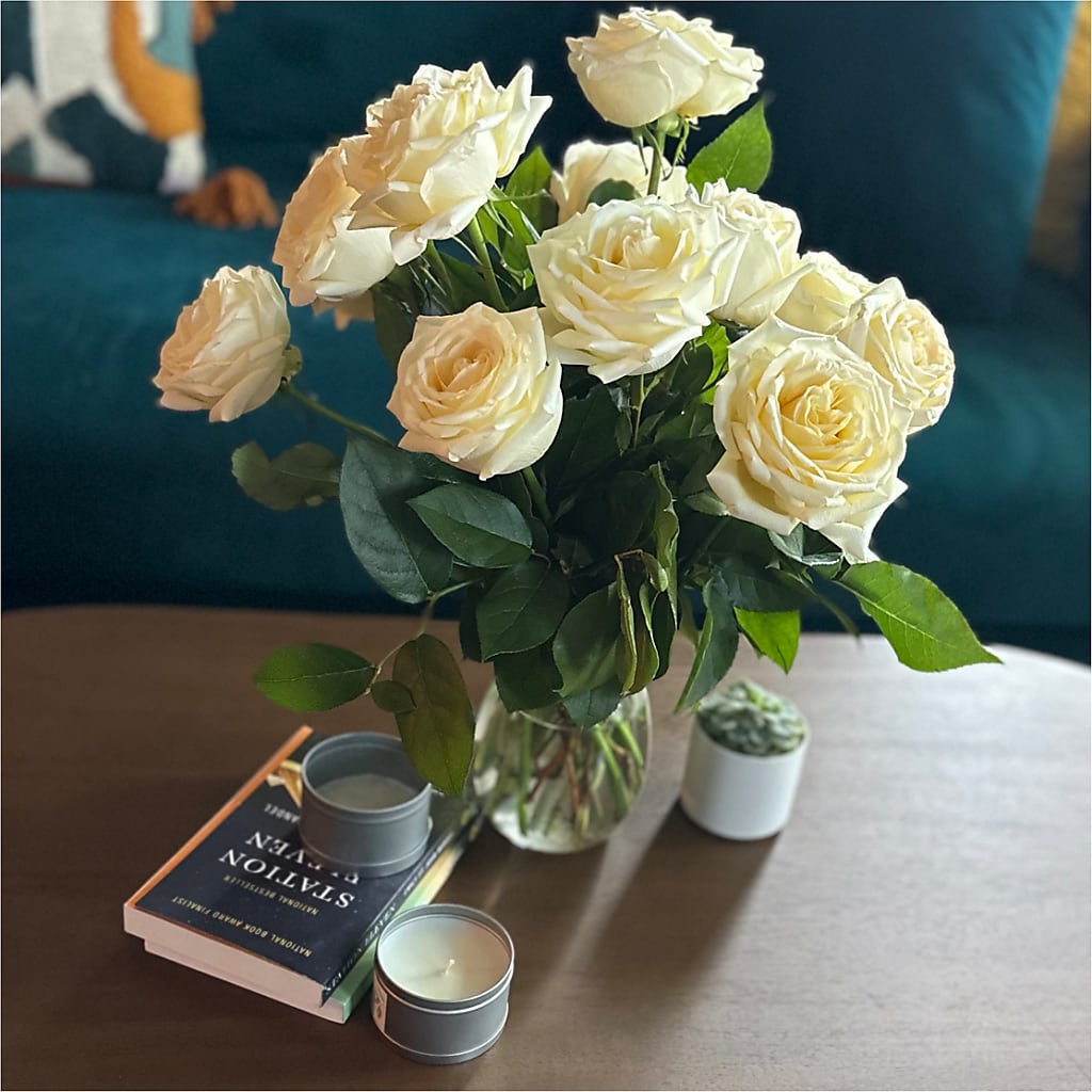 Long Stem Yellow Rose Bouquet –  Sweet As Can Bee Florals, Baltimore MD
