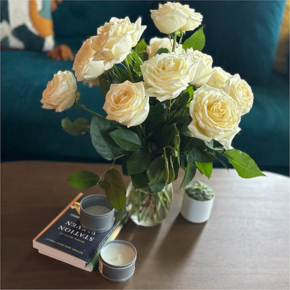 Long Stem Yellow Rose Bouquet –  Sweet As Can Bee Florals, Baltimore MD