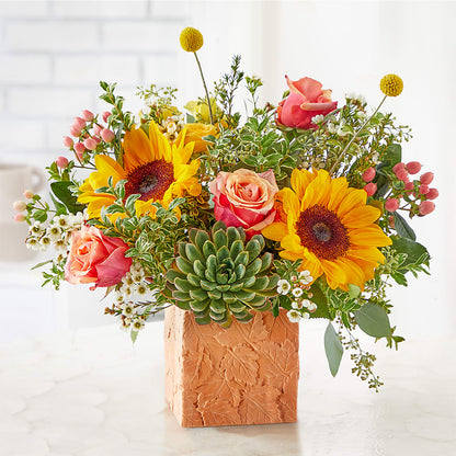Sunflower Season Bouquet –  Sweet As Can Bee Florals, Baltimore MD