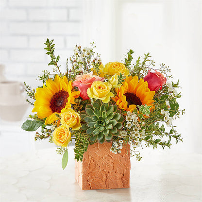 Sunflower Season Bouquet –  Sweet As Can Bee Florals, Baltimore MD