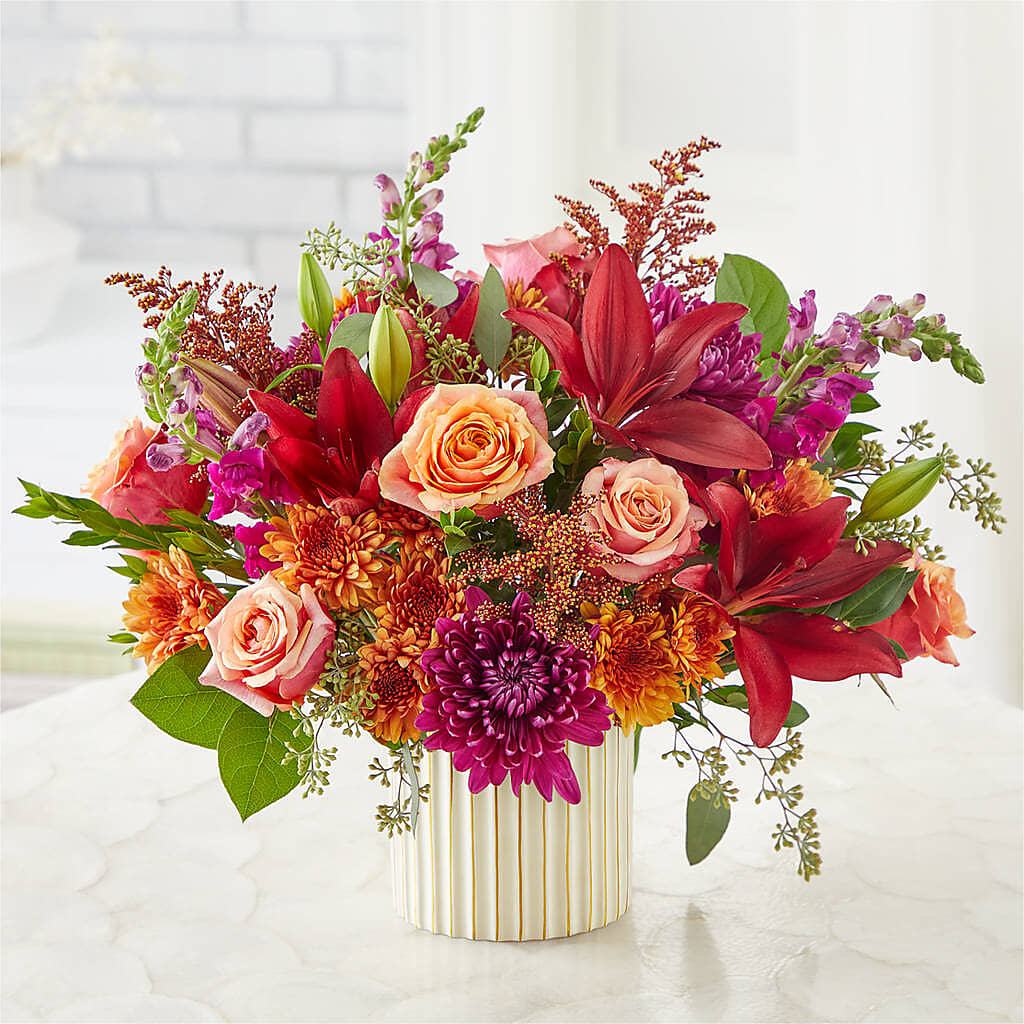 Burgundy Landscape Bouquet –  Sweet As Can Bee Florals, Baltimore MD