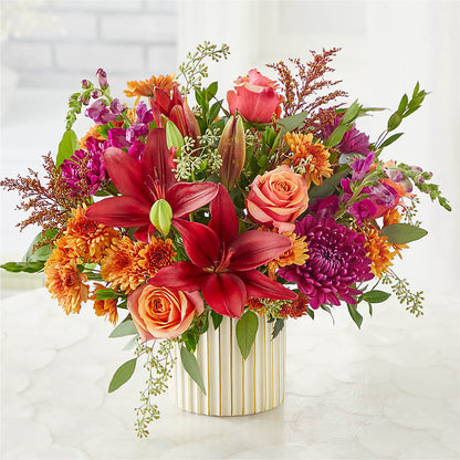 Burgundy Landscape Bouquet –  Sweet As Can Bee Florals, Baltimore MD