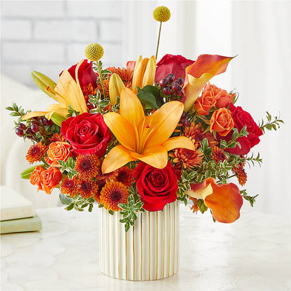 Scarlet Skies Bouquet –  Sweet As Can Bee Florals, Baltimore MD