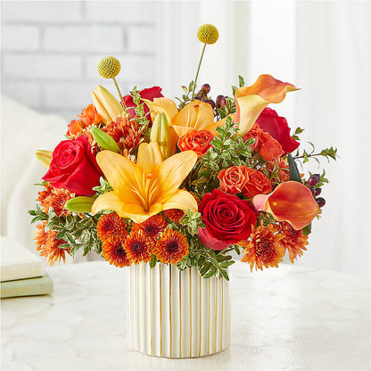 Scarlet Skies Bouquet –  Sweet As Can Bee Florals, Baltimore MD