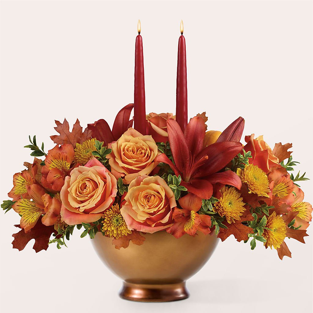 Harvest Table Centerpiece –  Sweet As Can Bee Florals, Baltimore MD
