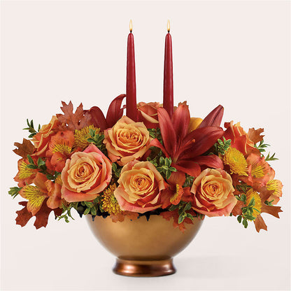Harvest Table Centerpiece –  Sweet As Can Bee Florals, Baltimore MD