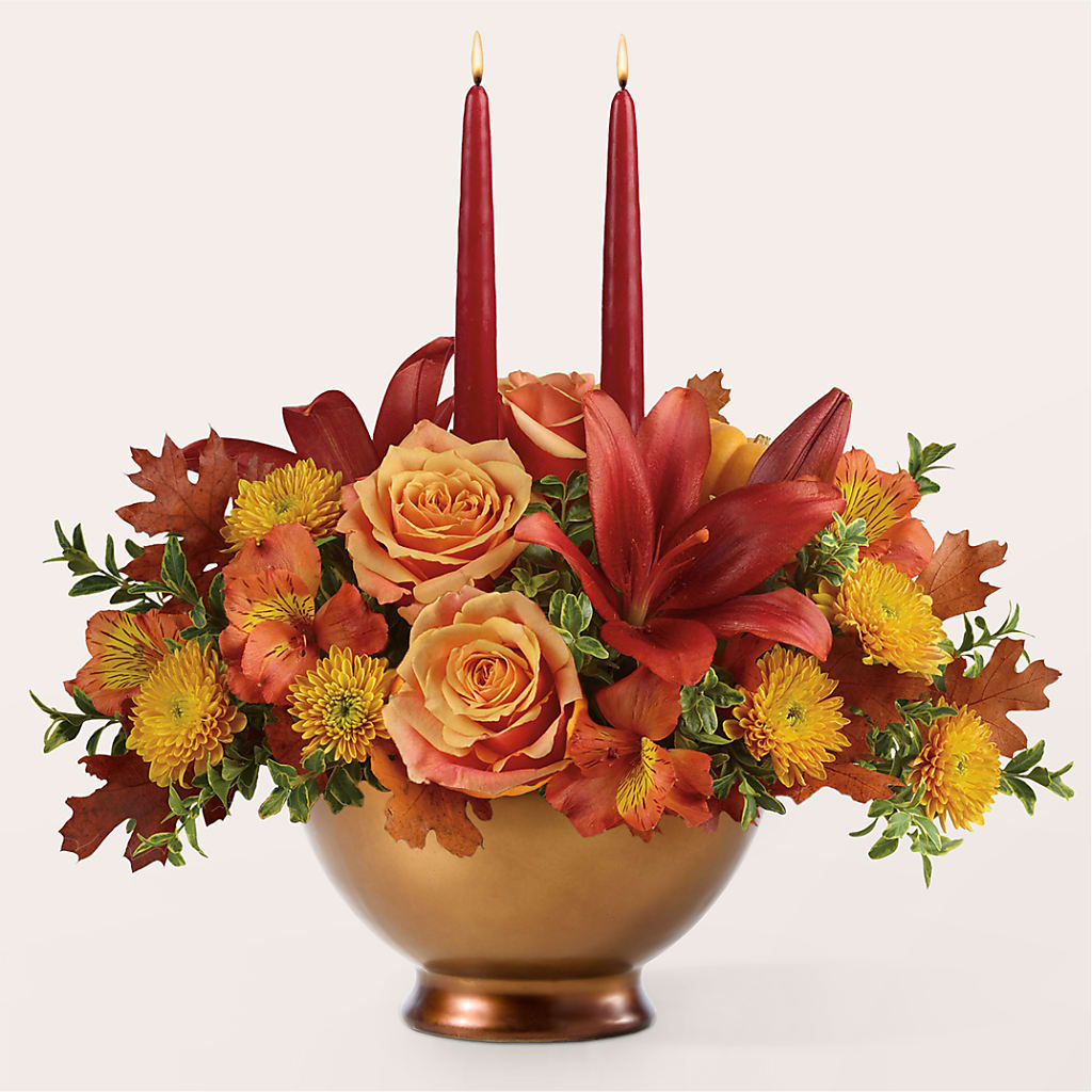 Harvest Table Centerpiece –  Sweet As Can Bee Florals, Baltimore MD