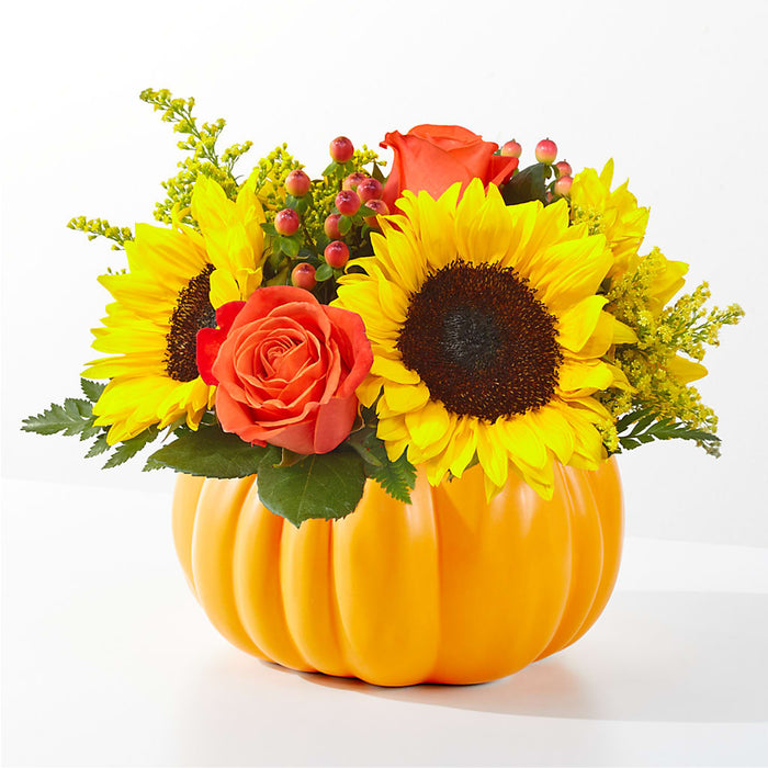 Pick of the Patch Pumpkin Bouquet –  Sweet As Can Bee Florals, Baltimore MD
