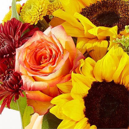 Golden Gourd Pumpkin Bouquet –  Sweet As Can Bee Florals, Baltimore MD
