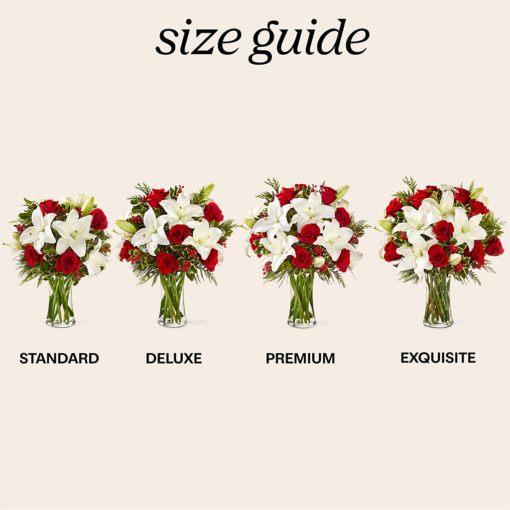 Sparkling Snowflakes Bouquet –  Sweet As Can Bee Florals, Baltimore MD