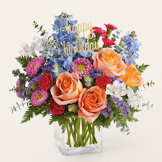 Birthday Bash Bouquet –  Sweet As Can Bee Florals, Baltimore MD