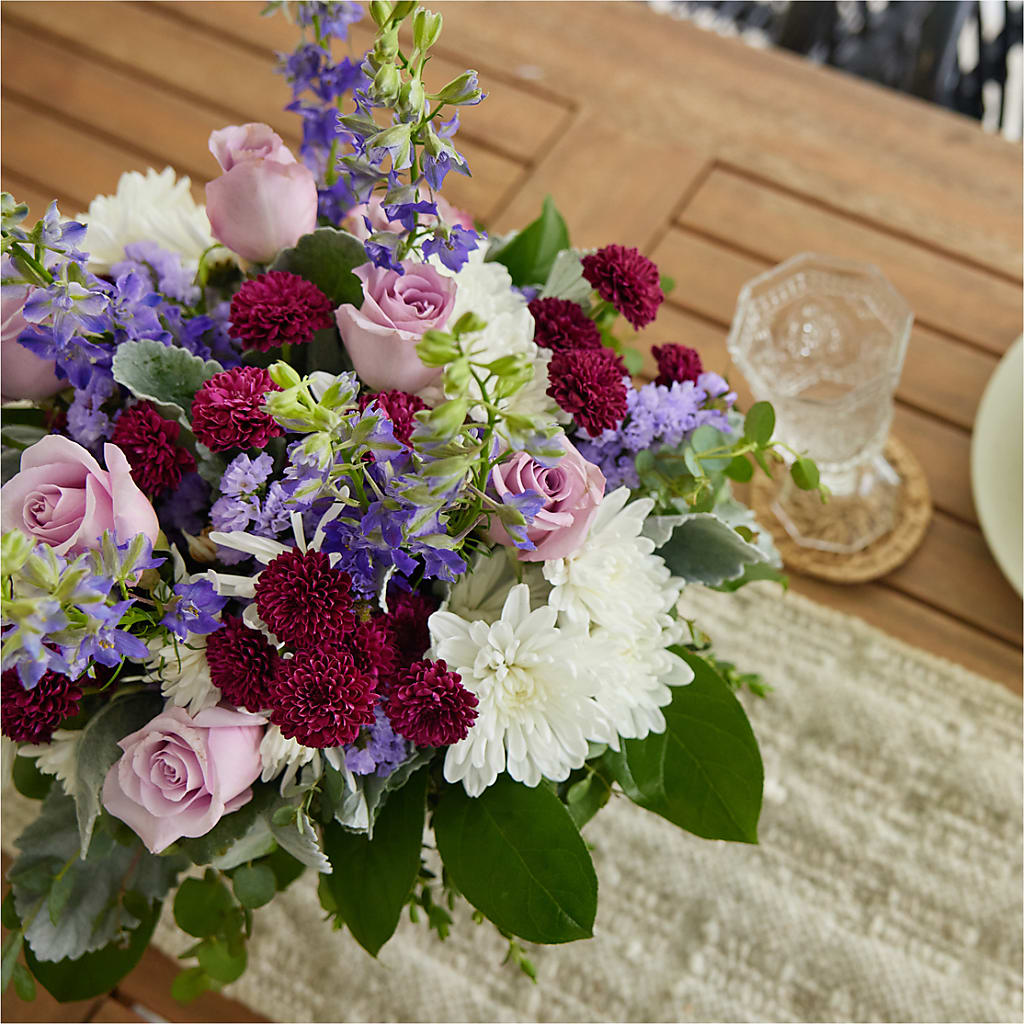 Violet Frost Bouquet –  Sweet As Can Bee Florals, Baltimore MD