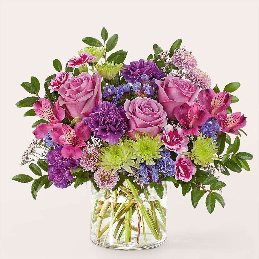 Glass Half Full Bouquet –  Sweet As Can Bee Florals, Baltimore MD