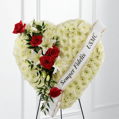 Heartfelt Hero Standing Heart –  Sweet As Can Bee Florals, Baltimore MD