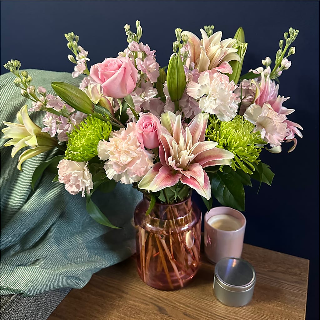 Pretty in Pink Bouquet –  Sweet As Can Bee Florals, Baltimore MD