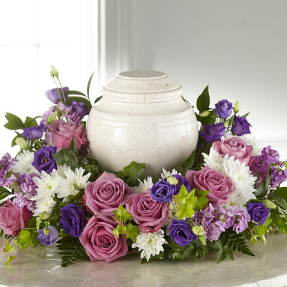 Blooming Sympathy Cremation Adornment –  Sweet As Can Bee Florals, Baltimore MD