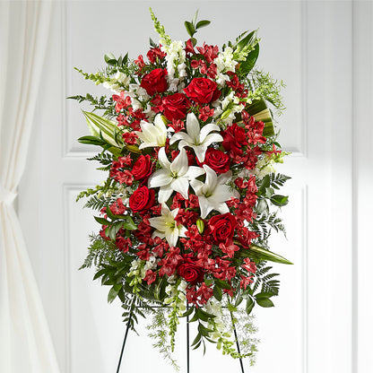 Everlasting Memory Standing Spray –  Sweet As Can Bee Florals, Baltimore MD