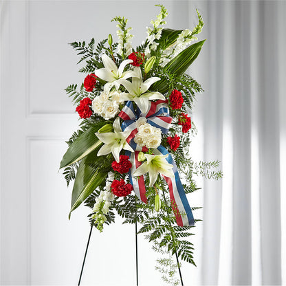 Stars of Life Standing Spray –  Sweet As Can Bee Florals, Baltimore MD