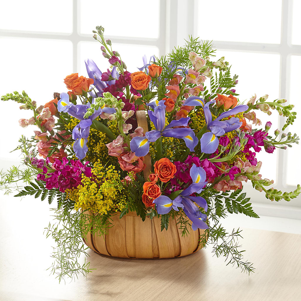 Garden of Life Basket –  Sweet As Can Bee Florals, Baltimore MD