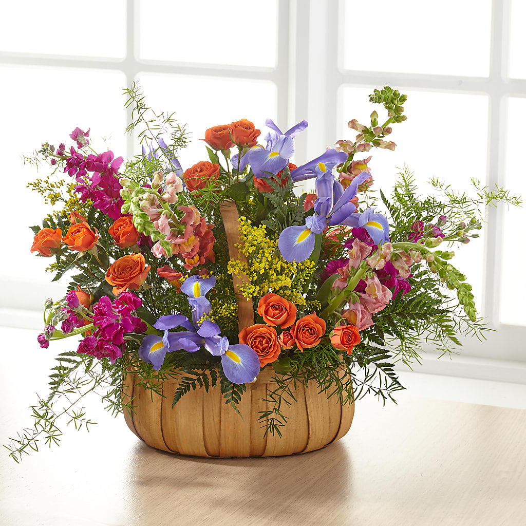 Garden of Life Basket –  Sweet As Can Bee Florals, Baltimore MD