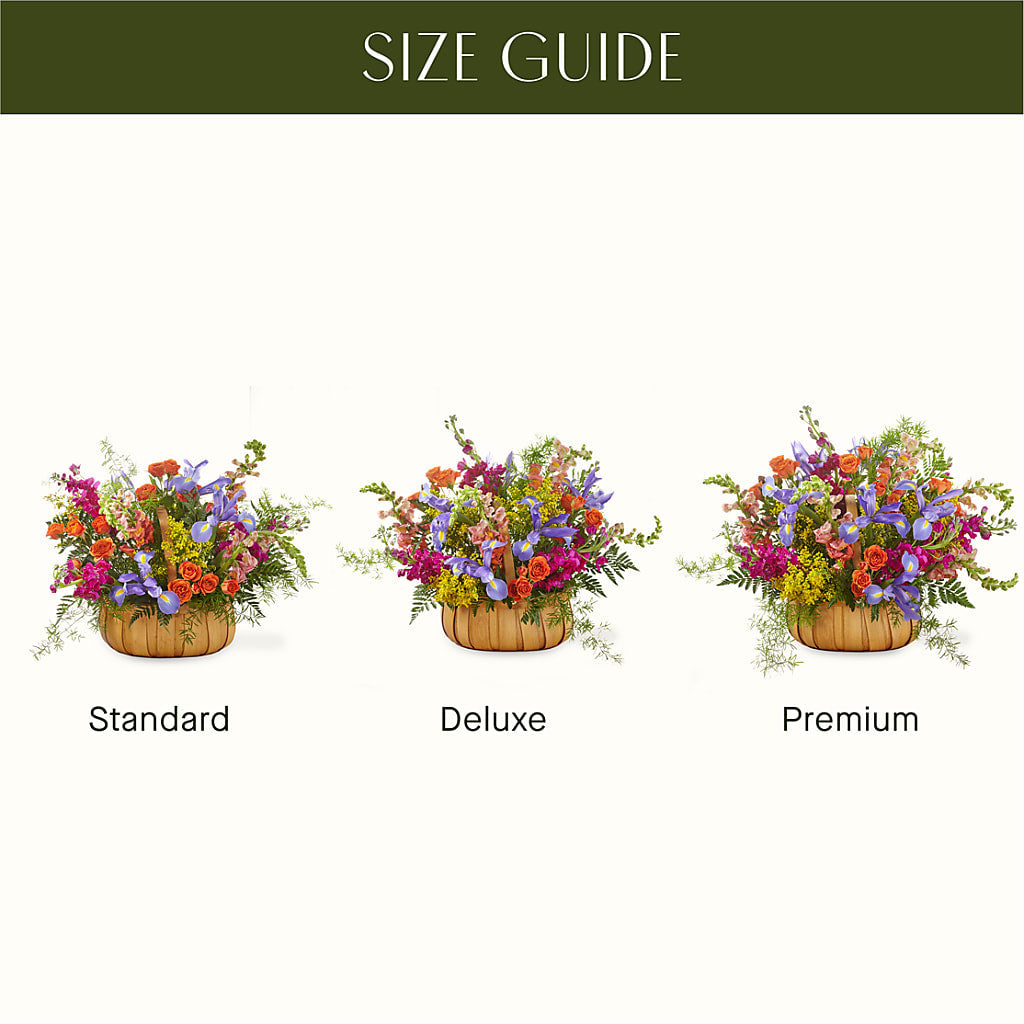Garden of Life Basket –  Sweet As Can Bee Florals, Baltimore MD
