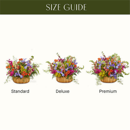 Garden of Life Basket –  Sweet As Can Bee Florals, Baltimore MD