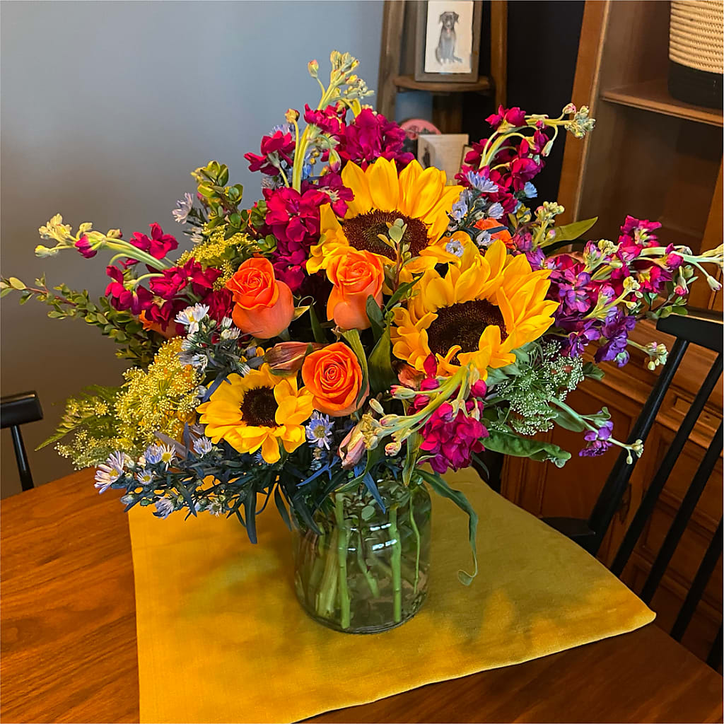 Rays of Life Bouquet –  Sweet As Can Bee Florals, Baltimore MD