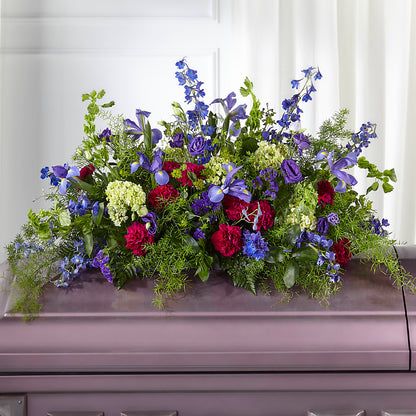 Always Treasured Casket Spray –  Sweet As Can Bee Florals, Baltimore MD