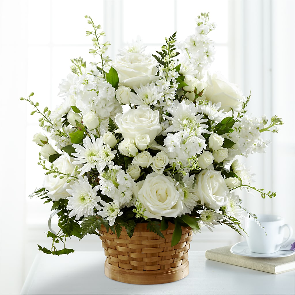 Heartfelt Condolences Arrangement –  Sweet As Can Bee Florals, Baltimore MD