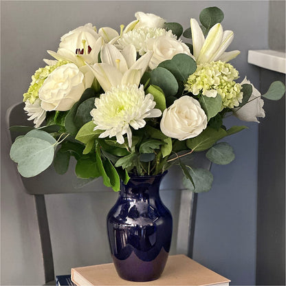 Snowy Dreams Bouquet –  Sweet As Can Bee Florals, Baltimore MD