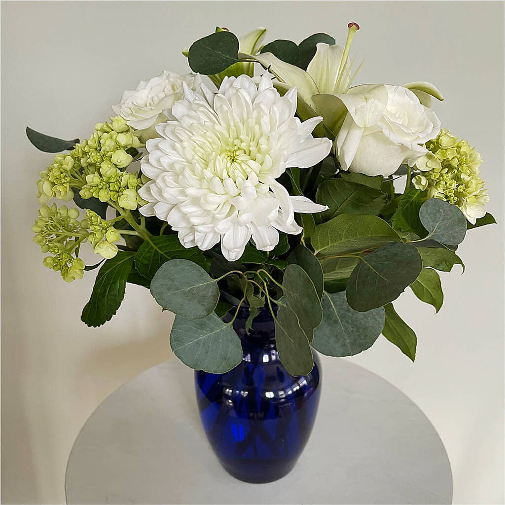 Snowy Dreams Bouquet –  Sweet As Can Bee Florals, Baltimore MD