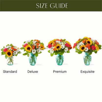 Sun-drenched Blooms Bouquet –  Sweet As Can Bee Florals, Baltimore MD