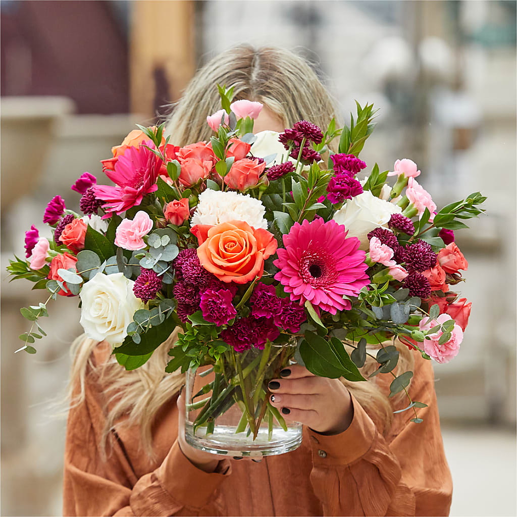 Smell the Roses Bouquet –  Sweet As Can Bee Florals, Baltimore MD