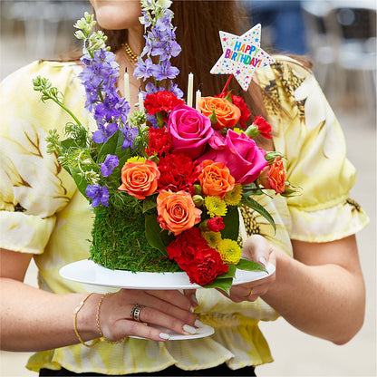 Best Year Yet Floral Cake –  Sweet As Can Bee Florals, Baltimore MD