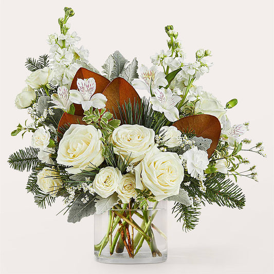 Fresh Snowfall Bouquet –  Sweet As Can Bee Florals, Baltimore MD