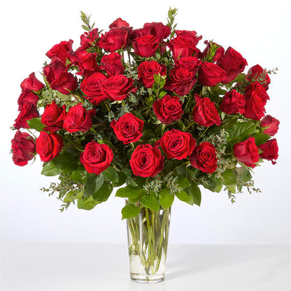 Forever Yours Fifty Stem Red Rose Bouquet –  Sweet As Can Bee Florals, Baltimore MD