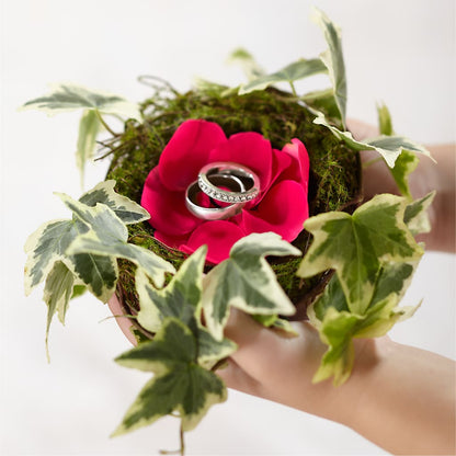 Lila Rose Ring Nest –  Sweet As Can Bee Florals, Baltimore MD