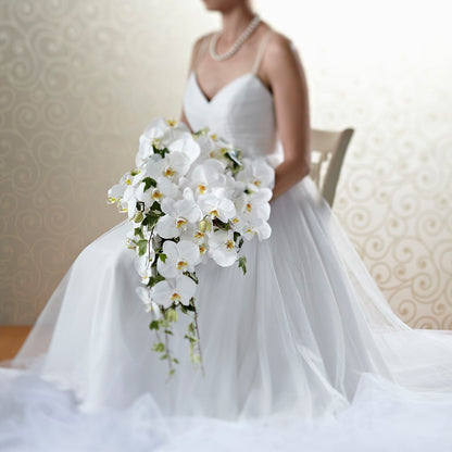 Classic White Bouquet –  Sweet As Can Bee Florals, Baltimore MD
