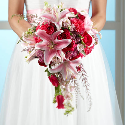 Lily & Rose Bouquet –  Sweet As Can Bee Florals, Baltimore MD
