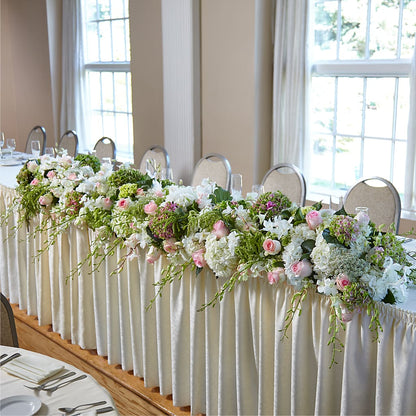 State of Joy Head Table Arrangement –  Sweet As Can Bee Florals, Baltimore MD