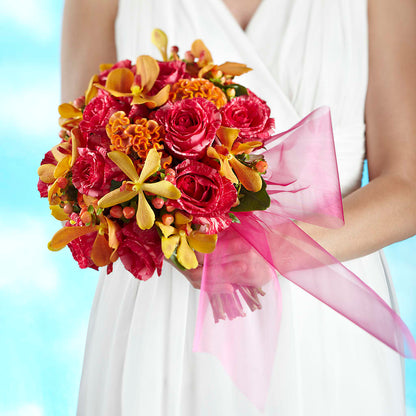 Brilliant Shades of Love Bouquet –  Sweet As Can Bee Florals, Baltimore MD