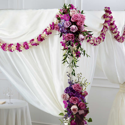 Color & Light Chuppah Decor –  Sweet As Can Bee Florals, Baltimore MD
