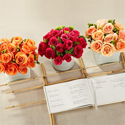Dawn Rose Centerpiece –  Sweet As Can Bee Florals, Baltimore MD